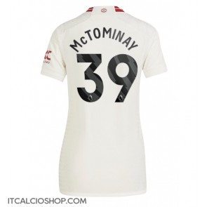 Manchester United Scott McTominay #39 Terza Maglia Femmina 2023-24 Manica Corta